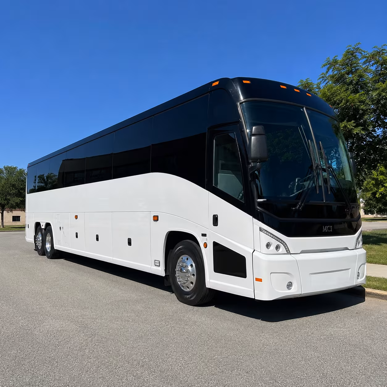 charlotte 40 passenger charter bus
