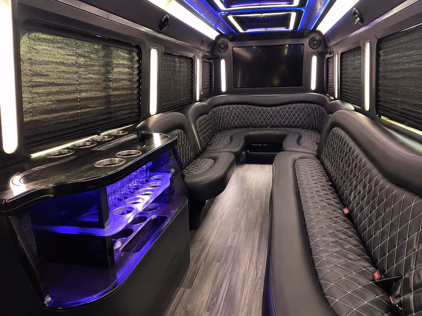 charlotte concert party bus rental