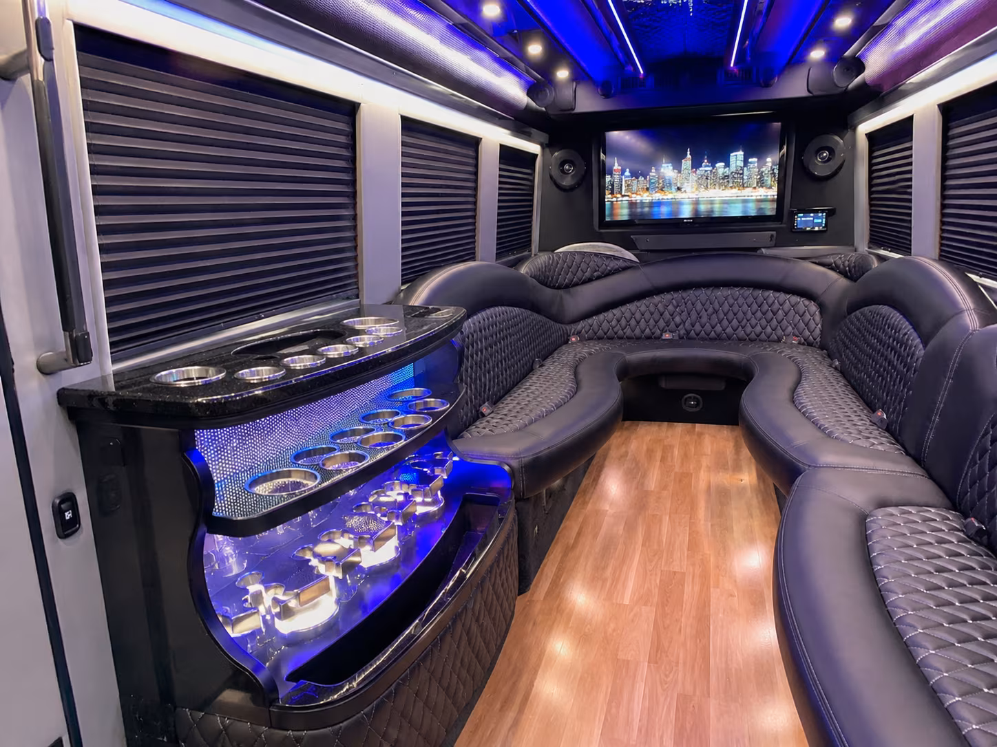 charlotte new years eve party bus rental