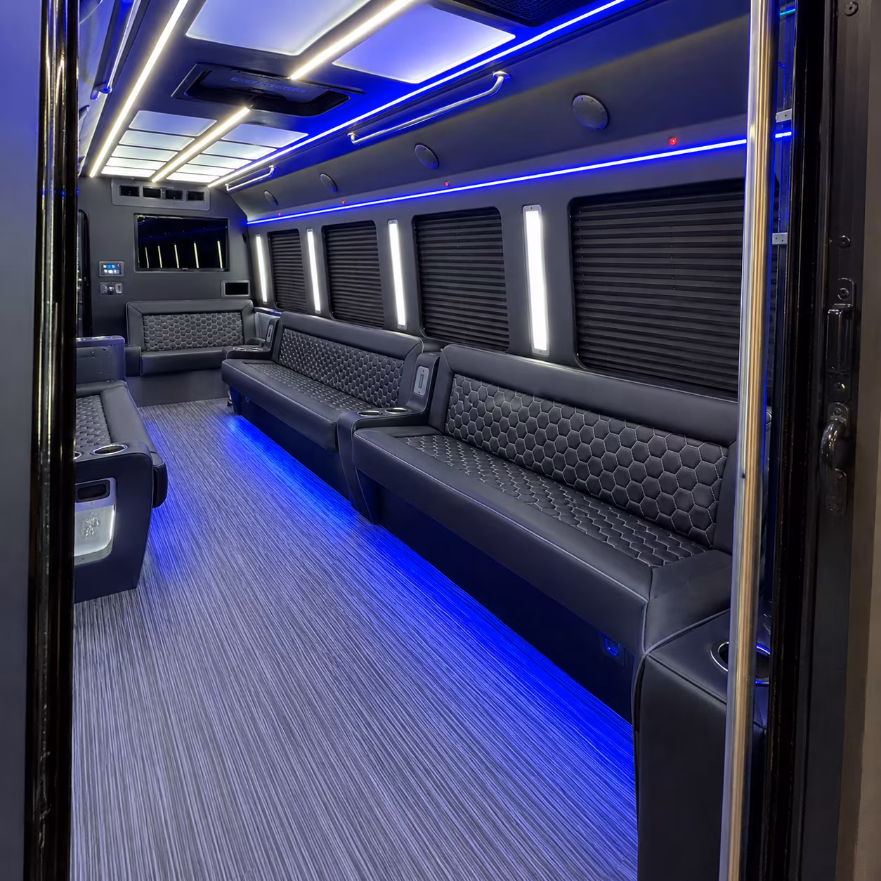 charlotte party bus inside