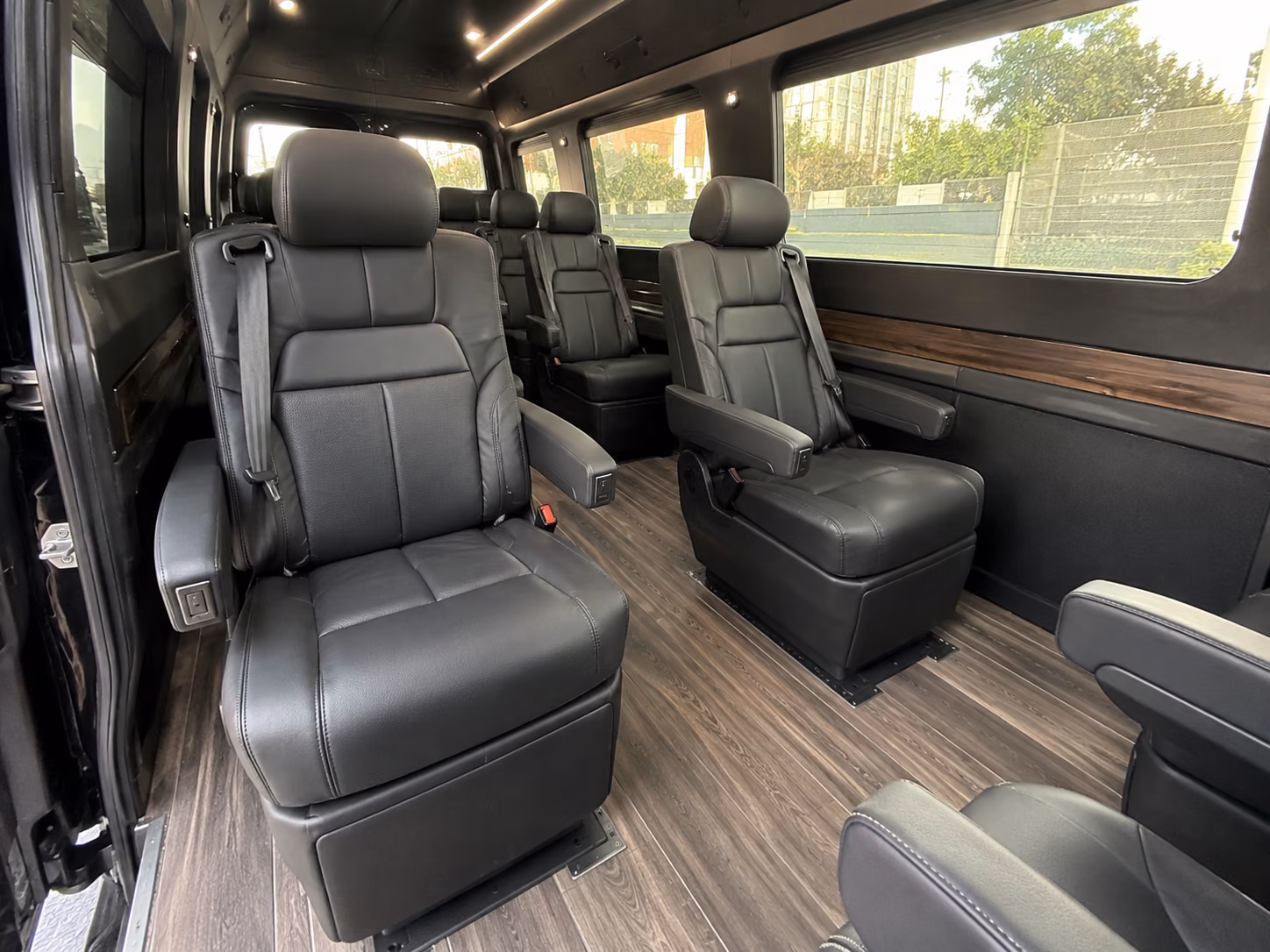 charlotte sprinter van with driver interior