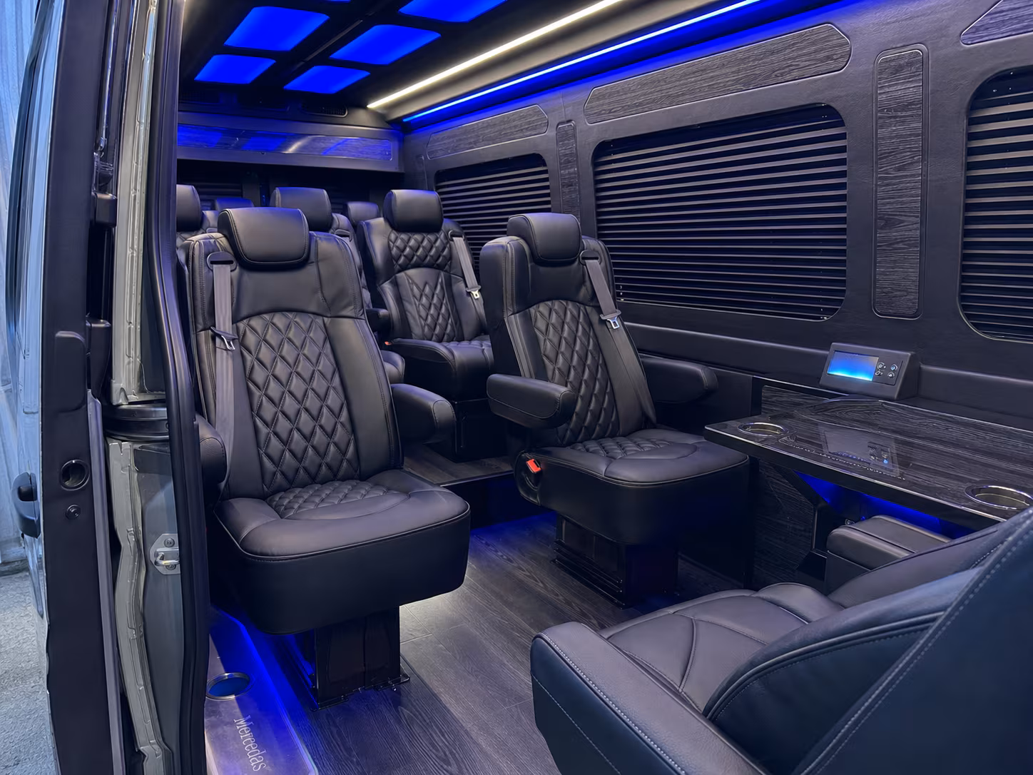 sprinter van transportation for groups and events across charlotte